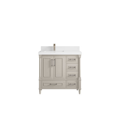 Aberdeen X P 22 po De salle de bain Quartz brun Viola