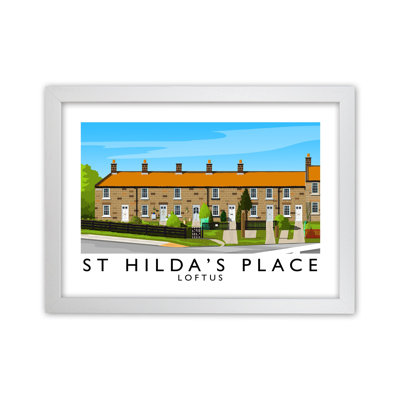 St Hilda's Place 1 Piece Wall Art