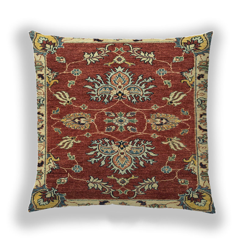 Coussin Abstract 2416, Microsuède