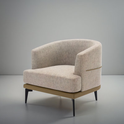 Ishamel Upholstered Barrel Chair