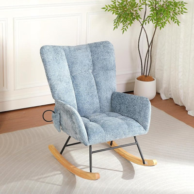 Steel Rocking Chair