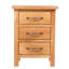 40cm W Solid + Manufactured Wood Bedside Table