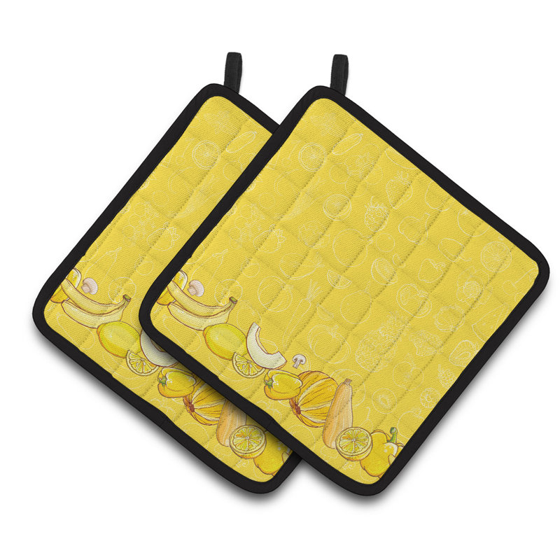 Caroline's Treasures Striped Polyester Potholder