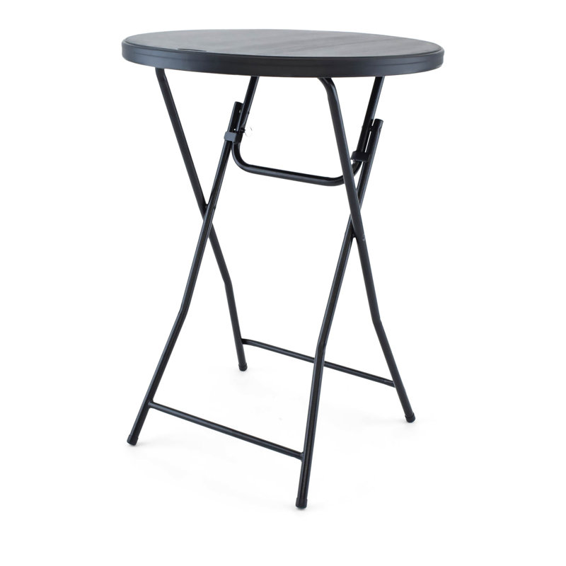 Table de cocktail pliante en plastique