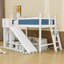 Lit mezzanine avec tablettes de rangement et garde-robe-28452174-28452175