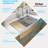 Sinber 33" Farmhouse Apron Single Bowl Workstation Kitchen Sink with 304 Stainless Steel