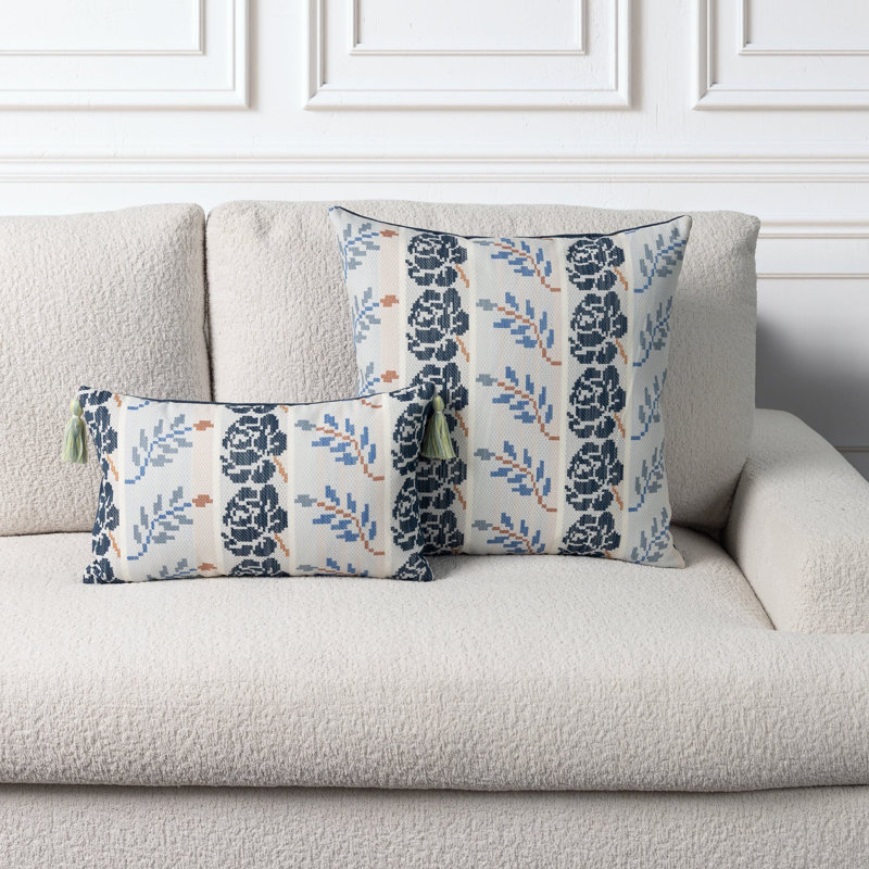 Lumbar Pillow Cover & Insert, Lapis