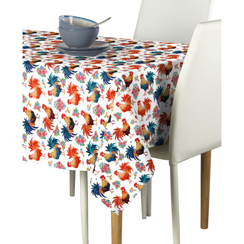 Swinford Geometric Tablecloth, 104" L x 60" W