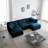 U-Shaped Sectional Sofa W/Reversible Footrest