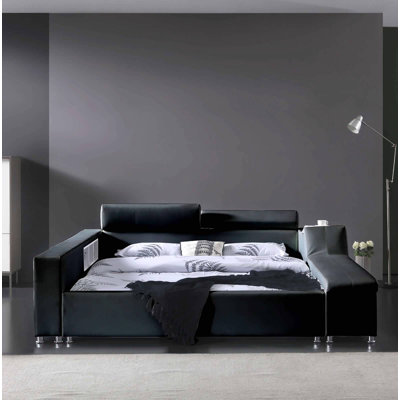 Waylen Upholstered Platform Storage Bed