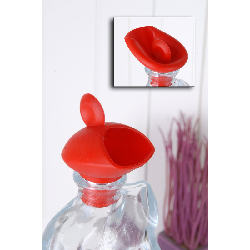Couvercle en plastique, Rouge pâle