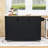 Kitchen Island Cart on Wheels with Drop Leaf, Towel Rack and Adjustable Shelves-1164597375