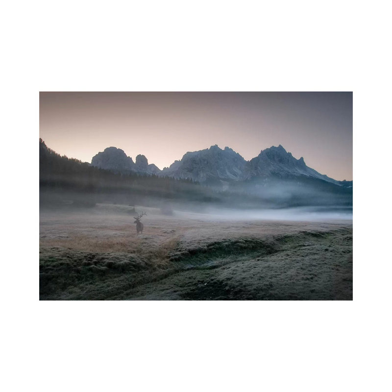 Misty Morning by Inigo Cia - Wrapped Canvas Print, 20.32 cm H x 30.48 cm W