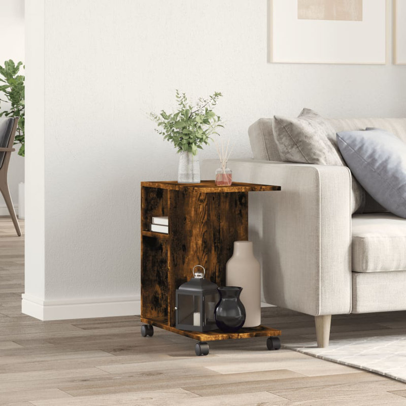 3-6 End Table, Smoked oak