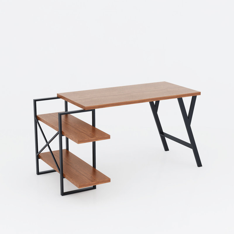 Bureau d'écriture en L