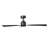 52" Smart Home Compatible 3 Blade Smart Ceiling Fan with Remote-48461463-48461461