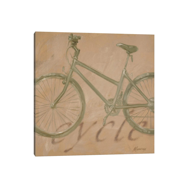 Cycle by Julianne Marcoux - Wrapped Canvas Painting, 30.48 cm H x 30.48 cm W