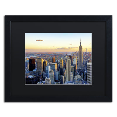 " NYC At Sunset " by Philippe Hugonnard