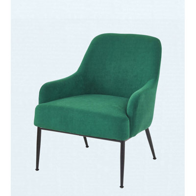 Green Velvet Accent Chair