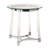 Hamil Glass Top End Table