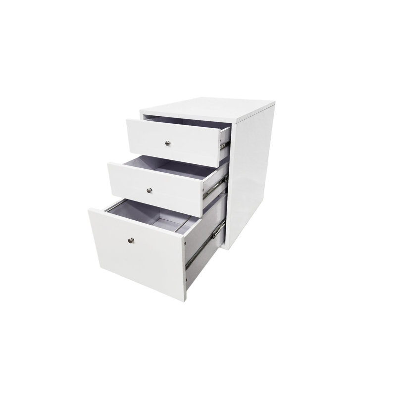 BALI Black Filing Cabinet