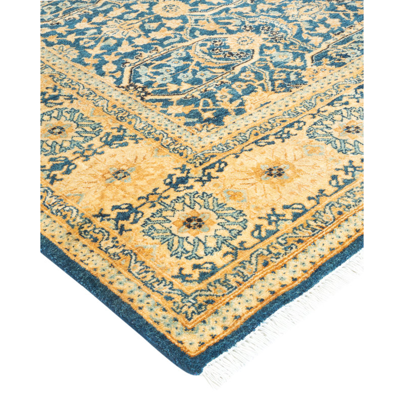 Classic One-of-a-Kind 6' 2" x 8' 7" Hand Knotted Area Rug