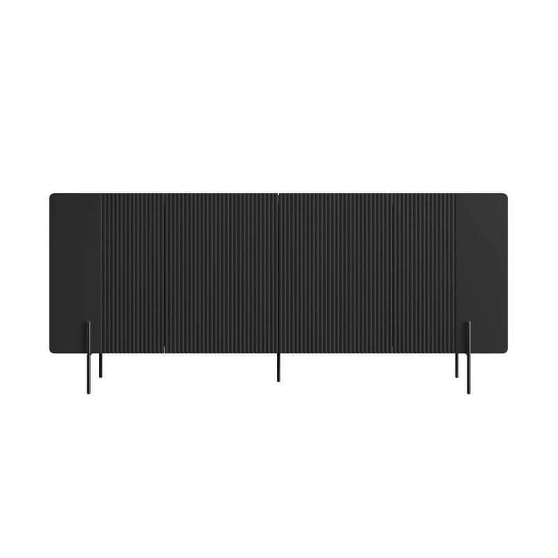 Oteri 200cm Sideboard, Black