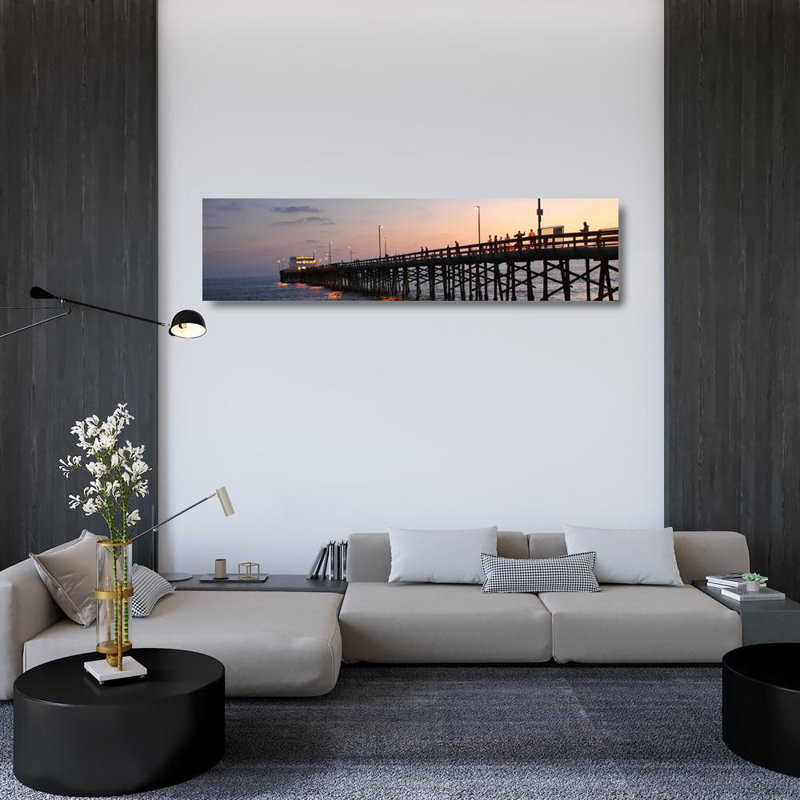 Newport Beach Pier, H 12 po x l 48 po