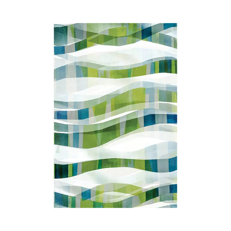 It Goes In Waves No 1 by Lisa Zinna - Wrapped Canvas Print, 20.32 cm H x 30.48 cm W