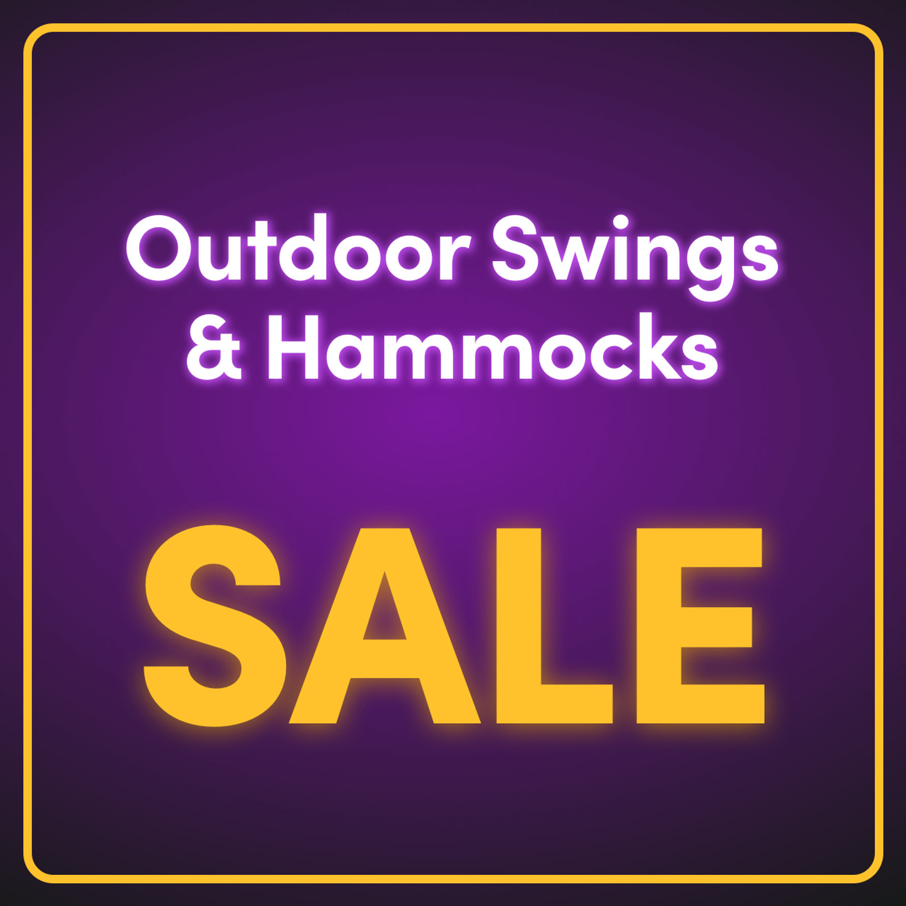 Outdoor Swings & Hammocks
