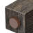 Versus Wood Tilt Out Open 24 Pair Shoe Storage Cabinet with Colorful LED Light-2103436217