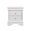 Grande chambre à coucher de style Shaker 5 pièces avec tête de lit rembourrée d'inspiration cristal et éclairage à DEL