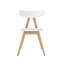 Ensemble de 2 chaises en bois 