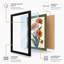 Gerbera Daisies Study Botanical - Framed Print-1887313981-1887313977