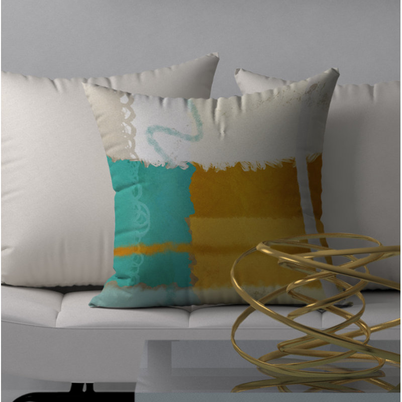 Housse et insert de coussin décoratif Boost, 18" x 18"