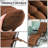 Soft Chaise Lounge Chair Cushion Set, Gravity Chair Sofa Cushion Pad With 6 Ties, Outdoor Indoor Patio Lawn Furniture Replacement Cushion, Without Headrest, Coffee, 2 Pieces