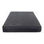 Matelas en mousse viscoélastique infusée de gel vert, gris, matelas dans une boîte-612358198