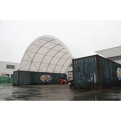 Abri pour abri d'expédition 20 'X 20', 15Oz Pvc