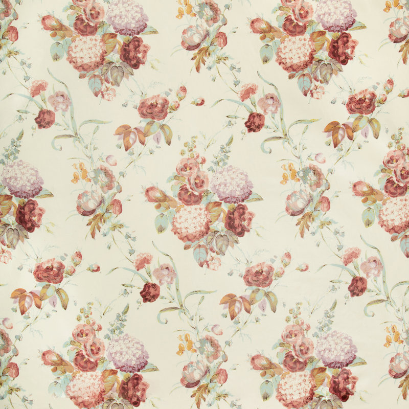 Lj Adelyn Handblock Fabric, Lilac