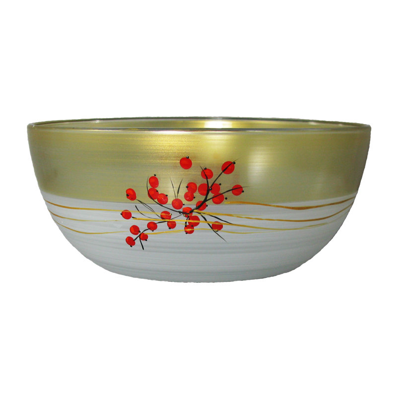 Bol 11 "baies / vignes, H 3,00 po x l 6,00 po