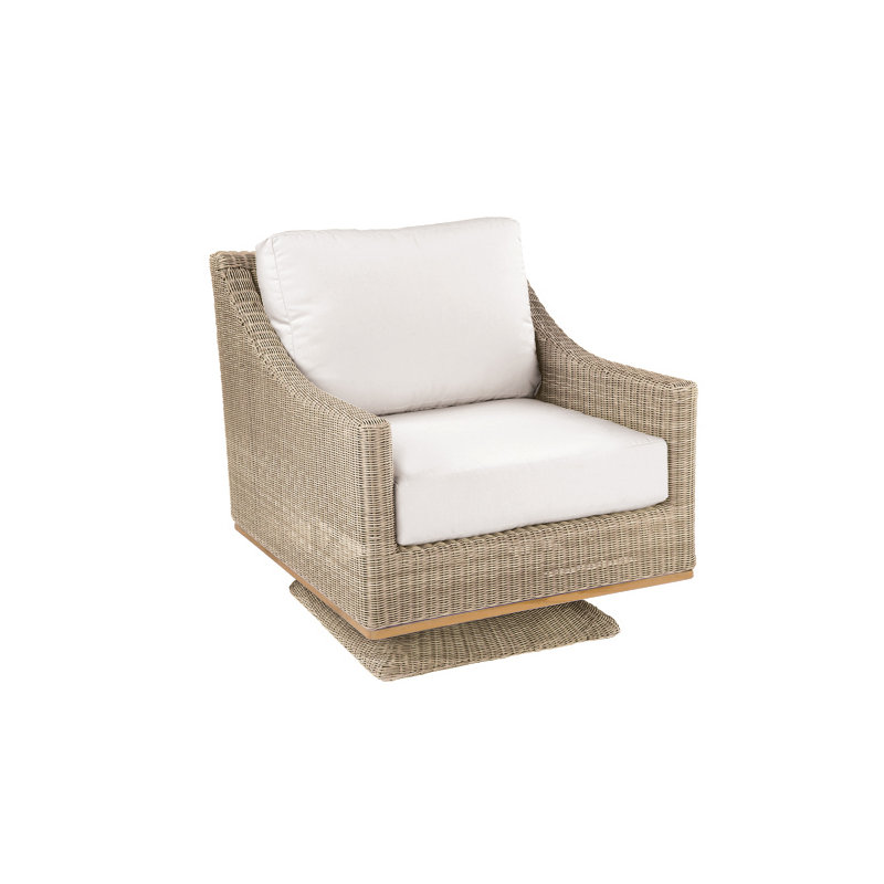 Frances Teak Outdoor Rocker Chair, Millstone, Frances Willow