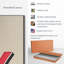 Impression sur toile «Make argent»-1855039155