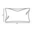 Lilly Hive Flanged Down Feather Outdoor Throw Pillow-106087175-106087261-106087250