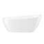 Baignoire autoportante 100% acrylique, baignoire avec rétention de chaleur, baignoire ergonomique pour salle de bain-129079720
