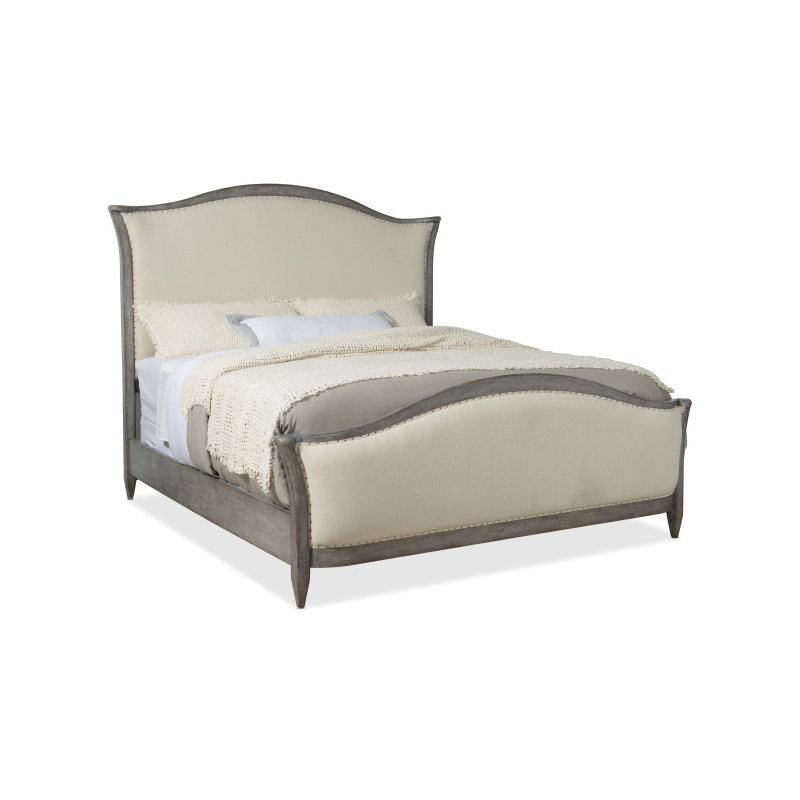 5805-90866-96 Hooker Furniture King Upholstered Bed- Speckled Gray