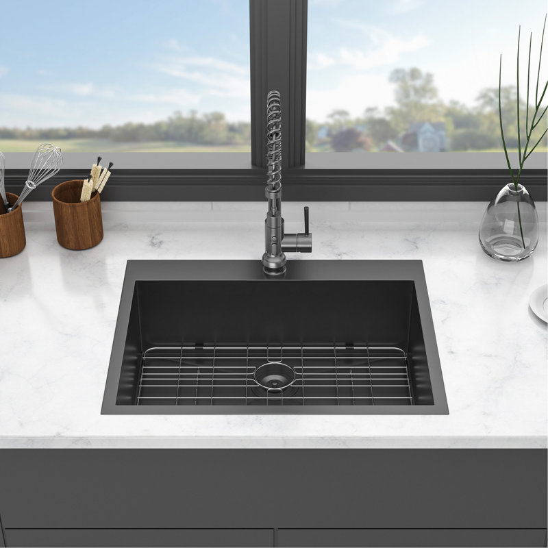 High-Quality Stainless Steel Kitchen Sink With Advanced Features For Optimal Functionality