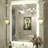 Aevar Super Bright 192 LEDs/m Back LED Lighted Anti-Fog Tempered Glass Bathroom/Vanity Mirror with ETL & 3-Year Warranty-2117522429