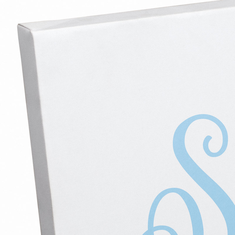 Décoration murale Bruning Sweet Dreams, pour enfants, Bleu, Toile tendue, H 12 po x l 36 po x P 1,25 po