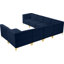Canapé modulaire en velours réversible de 119 po de largeur Enson-765069584