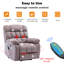 Erickah 91cm Wide Velvet Standard Recliner with Massager-1876368604